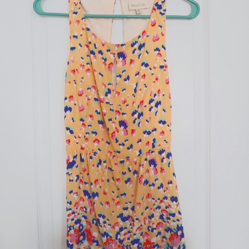 Mod Cloth sleeveless peplum top
